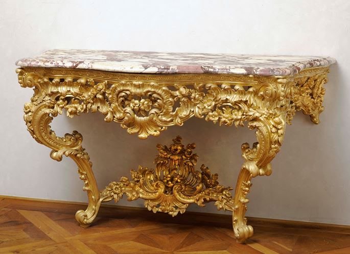A German Rococo giltwood console  | MasterArt